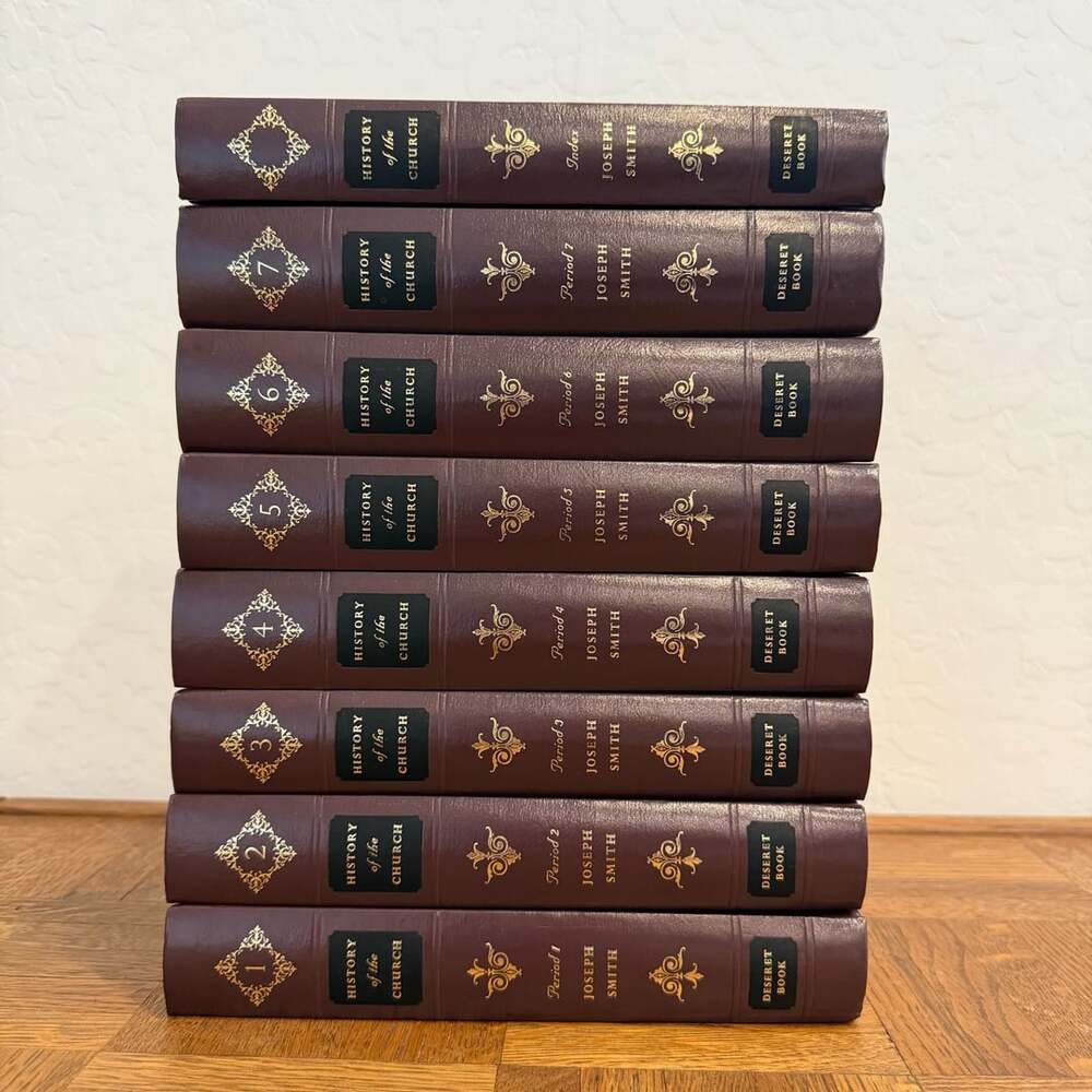 History Of The Church Joseph Smith 8 Volume Set Deseret Book Leather Complete